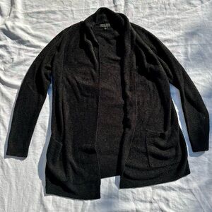 Barefoot Dreams CozyChic Lite Black Cardigan